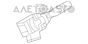 Comutatorul de sub volan din dreapta pentru Toyota Highlander 14-19