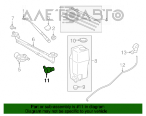 Мотор омывателя Toyota Camry v70 18-