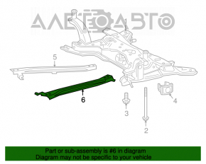 Amplificatorul de bara fata stanga Toyota Prius 50 16-