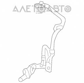 Senzor ABS frontal stânga Toyota Prius 50 16-