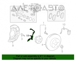 Senzor ABS frontal stânga Toyota Prius 50 16-