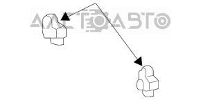 Датчик подушки безопасности передний левый Lexus UX200 UX250h 19-