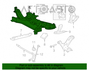 Bara de protecție față Toyota Rav4 06-12