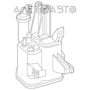 Canistra cu absorbant de cărbune VW Beetle 12-19 2.5