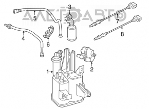 Canistra cu absorbant de cărbune VW Beetle 12-19 2.5