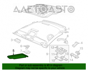 Capota stânga VW Beetle 12-19, neagră, fără cârlig.