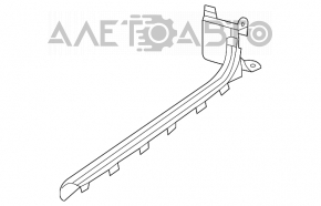 Capac prag interior fata dreapta VW Beetle 12-19 bej.