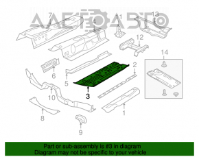 Protecție podea stânga VW Beetle 12-19