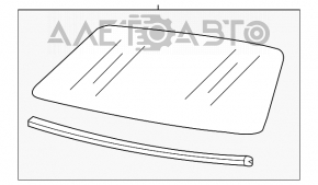 Лобовое стекло VW Beetle 12-19