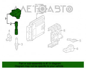 Bobina de aprindere VW Jetta 11-18 USA 1.4T