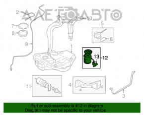 Топливный насос бензонасос VW Beetle 12-19 2.5