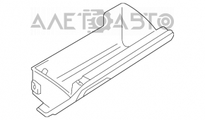 Перчаточный ящик, бардачок VW Jetta 11-18 USA черн, с темной вставкой