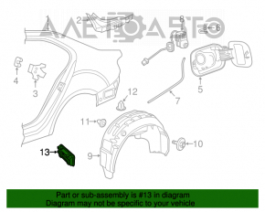 Clapeta de ventilatie dreapta VW CC 08-17 nou original OEM