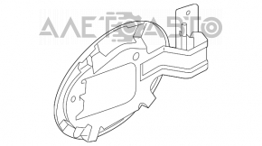 Capacul rezervorului de combustibil Mazda CX-9 16-