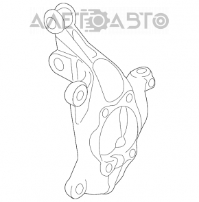 Capacul frontal stânga Mazda CX-9 16-