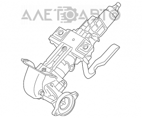 Coloană de direcție asistată electronic pentru Mazda 3 14-18 BM cu transmisie automată.