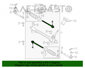 Cap de bara stânga Mazda CX-9 16-