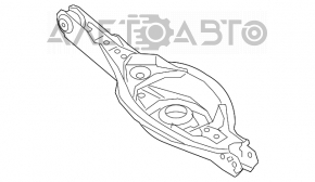 Maneta arc dreapta jos Mazda CX-9 16 - nou original OEM