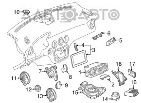 Динамик дверной передний правый Mercedes CLA 14-19