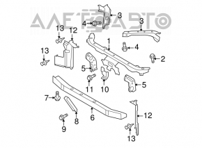 Защита двигателя Hyundai Santa FE 19-20 2.0, 2.4 новый неоригинал