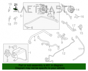 Sonda lambda stânga a doua pentru Porsche Cayenne 958 11-17 3.6