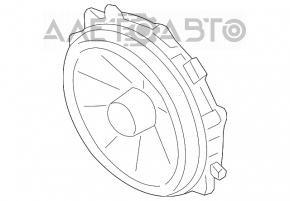 Difuzor ușă față dreapta Porsche Cayenne 958 11-14 Bose