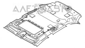 Обшивка потолка Porsche Cayenne 958 11-14 под люк беж