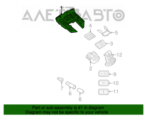 Consola de control pentru Porsche Cayenne 958 11-14