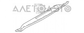 Capacul buzei barei spate Porsche Cayenne 958 11-14, material.