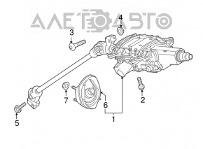 Рулевая колонка Porsche Cayenne 958 11-17 ржавая, надорван пыльник