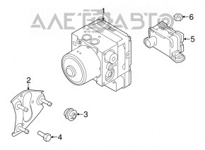 ABS ABS Porsche Cayenne 958 11-17