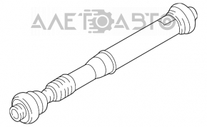 Arborele cardanic scurt pentru Porsche Cayenne 958 11-17