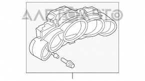 Panoul de instrumente al Porsche Cayenne 958 11-17 din SUA are acul scos, cu depuneri pe partea din spate a geamului.