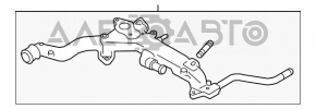 Патрубок системы охлаждения металл Subaru Forester 14-18 SJ 2.5