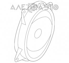Динамик дверной передний правый Subaru Forester 14-18 SJ