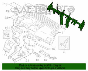 Tubul de protecție subtorpilor pentru Subaru Forester 14-18 SJ