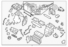 Arzător complet pentru Subaru Forester 14-18 SJ