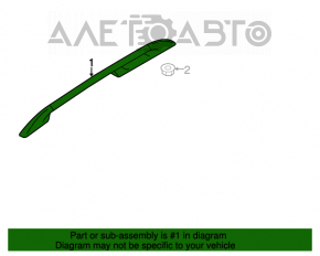 Balustrade longitudinale Subaru Forester 14-18 SJ