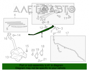 Leash spate dreapta Subaru Forester 14-18 SJ