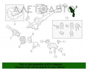 Cruce de direcție pentru Subaru Forester 14-18 SJ