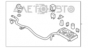 Instalație electrică sub capotă cu bloc de siguranțe pentru Subaru Forester 14-18 SJ