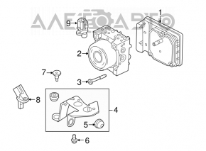 ABS АБС Lincoln MKC 15-