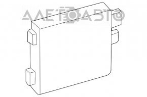 Senzorul de unghi mort dreapta Ford Fusion mk5 17-20