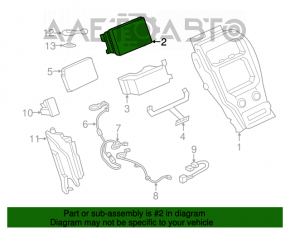 Monitor, display, navigație sync2 Lincoln MKX 16-