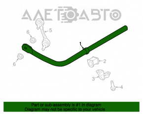 Stabilizator spate Lincoln MKX 16-