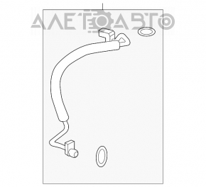 Bobina de condensare a aerului condiționat pentru Ford Fusion mk5 13-20 hibrid, plug-in