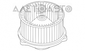 Motorul ventilatorului de încălzire Mazda 6 13-21