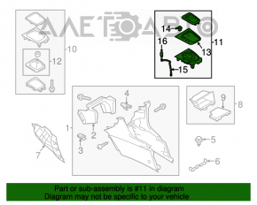 Capacul manetei de schimbare a vitezelor pentru Mazda 6 13-15 pre-restilizare.