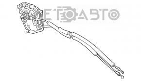 Замок двери задней левой Mazda CX-9 16- с тросами