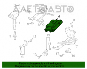 Blocul ECU al motorului Mazda CX-9 16-